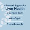 Life Extension Advanced Milk Thistle, silymarin, silybin, phospholipids, Promotes Healthy Liver Function, Gluten-Free, Non-GMO, 60 softgels