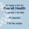 Life Extension AppleWise, Apple polyphenol Extract for Heart, Cellular and Colon Health, Gluten Free, Non-GMO, Vegetarian, 30 Capsules