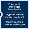 Life Extension Bone Restore Elite Calcium Supplement with Super Potent K2, Calcium, Vitamin D3, Magnesium, Boron, zinc, Vitamin K2, for Bone Health, Gluten-Free, Non-GMO, 120 Capsules