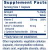 Life Extension Glutathione, Cysteine & C, 500 mg of Vitamin C, Powerful antioxidant Supplement to Support Liver Health, Gluten-Free, Non-GMO, 100 Capsules(100 Count (Pack of 1))