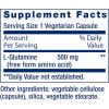 Life Extension L-Glutamine, 500 mg L-glutamine, Amino Acid, Supports Muscle Health and Immune Health, Gluten-Free, Non-GMO, 100 Vegetarian Capsules(100 Count (Pack of 1))