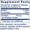 Life Extension Strontium Caps, Trace Mineral for Advanced Bone Health Support, Gluten Free, Non-GMO, Vegetarian, 90 Capsules(90 Count (Pack of 1))