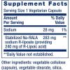 Life Extension Super R-Lipoic Acid – Healthy Aging, oxidative Stress Defense – with 240 mg of Active R-Form of R-Lipoic Acid – Gluten-Free – Non-GMO – Vegetarian – 60 Capsules(60 Count (Pack of 1))