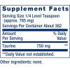 Life Extension Taurine Powder – Healthy Cardiovascular Support, Promotes Brain Health, Healthy Aging, and Muscle and Exercise Recovery – Gluten-Free, Non-GMO, Vegetarian – 300 Grams