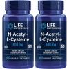 Life Extension N-Acetyl-L-Cysteine (NAC), Immune, Respiratory, Liver Health, NAC 600 mg, Potent antioxidant Support, Free-radicals, Easy to Absorb, 60 Capsules(Nutritional Supplement (Pack of 2))