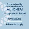 Life Extension DHEA 15 mg – Hormone Balance Supplement, Memory, Muscle Mass and Bone Density Support, Healthy Sex Drive, Gluten-Free, Non-GMO, 100 Capsules(100 Count (Pack of 1))