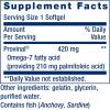 Life Extension Provinal Purified Omega-7, palmitoleic Acid derived from Highly Concentrated Marine Oil, Cholesterol, triglycerides & Heart Health Support, Gluten-Free, Non-GMO, 30 softgels
