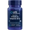 Life Extension Vitamin B6 250 mg, 100 Vegetarian Capsules & Folate & Vitamin B12, Vegetarian Capsules, White, 90 Count