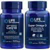 Life Extension Super Ubiquinol Coq10, 100 Mg, 60 Softgels | Super Omega-3 Epa/dha Fish Oil, 120 Softgels | Heart & Brain Health Supplements, Inflammation Management, Anti-Aging Support.