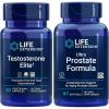 Life Extension Testosterone Elite, 30 Vegetarian Capsules | Ultra Prostate Formula, 60 softgels | Healthy Prostate, Testosterone Production Support, Supplements for Men