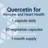 Life Extension Bio-Quercetin, Immune Health Supplement, Heart Health Support, Gluten Free, Non-GMO, Vegetarian, 30 Capsules(Bio-Quercetin)