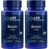 Life Extension Boron 3 mg, Vitamin B2, Supports Healthy Bones, Optimal Bone Metabolism, Immune Function, Nervous System Health, Gluten Free, Non-GMO, Vegetarian, 100 Capsules(Unflavored)