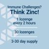 Life Extension Enhanced Zinc Lozenges, zinc Acetate, Optimal Immune Support, Strong Immune Response, Ionic zinc, Non-GMO, Gluten-Free, Vegetarian, 30 lozenges