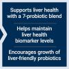 Life Extension FLORASSIST® Liver Restore™, Liver Health probiotics, prebiotics, Liver Support, Healthy Liver enzymes, Gluten-Free, Non-GMO, Vegetarian, 60 Capsules