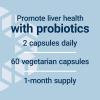 Life Extension FLORASSIST® Liver Restore™, Liver Health probiotics, prebiotics, Liver Support, Healthy Liver enzymes, Gluten-Free, Non-GMO, Vegetarian, 60 Capsules