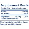 Life Extension Magnesium Citrate 100 mg Vegetarian Capsules, Blue, 100 Count(Unflavored)