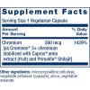 Life Extension Optimized Chromium with Crominex 3+ 500 mcg, Metabolism Health, Healthy Balance, Vegetarian, Gluten Free, Non-GMO, 500 mcg, 60 Vegetarian Capsules