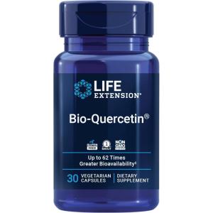 Life Extension Bio-Quercetin, Immune Health Supplement, Heart Health Support, Gluten Free, Non-GMO, Vegetarian, 30 Capsules(Bio-Quercetin)
