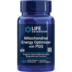 Life Extension Mitochondrial Energy Optimizer with PQQ, 180 Vegetarian Capsules(120 Count (Pack of 1))
