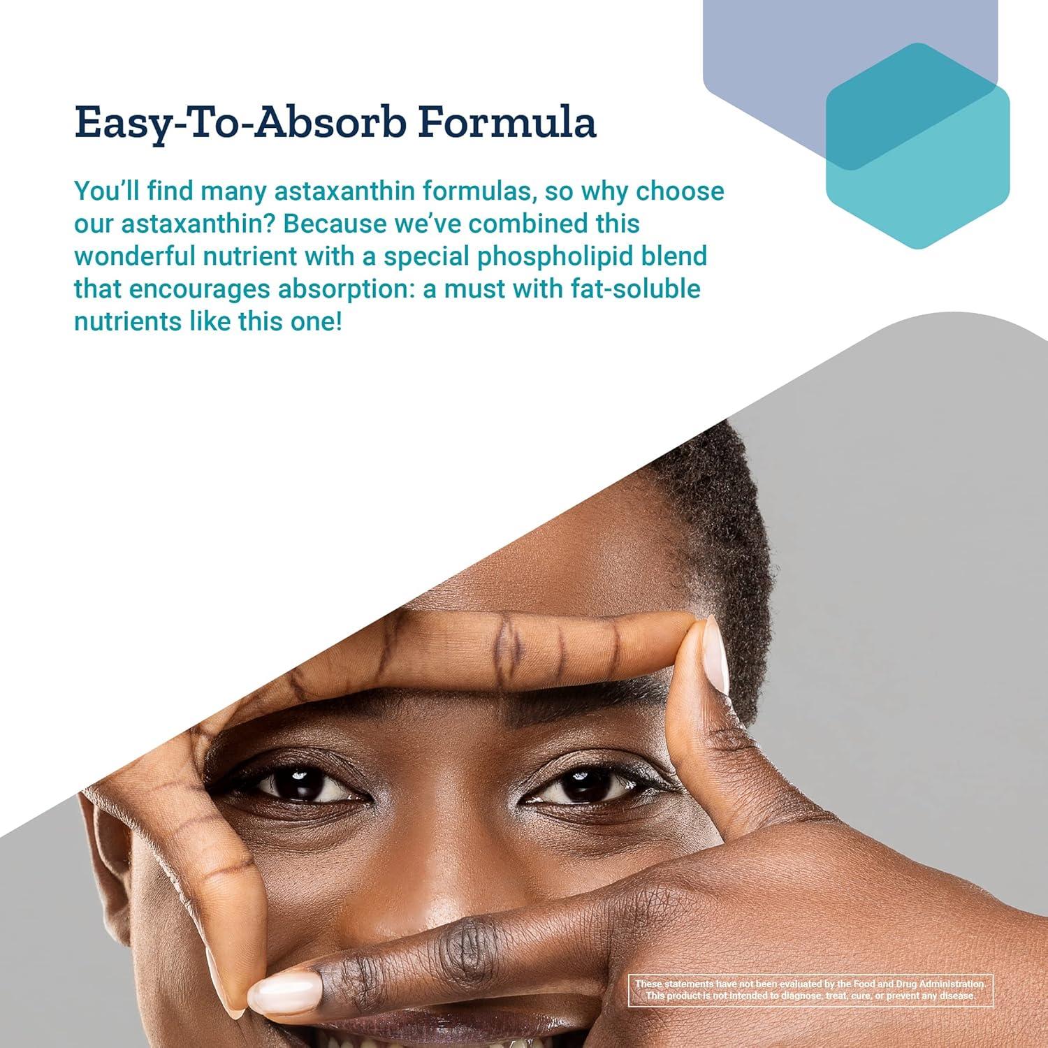 imageLife Extension Astaxanthin with Phospholipids Antioxidant Support Eye Health AlgaeDerived GlutenFree NonGMO 30 SoftgelsAstaxanthin