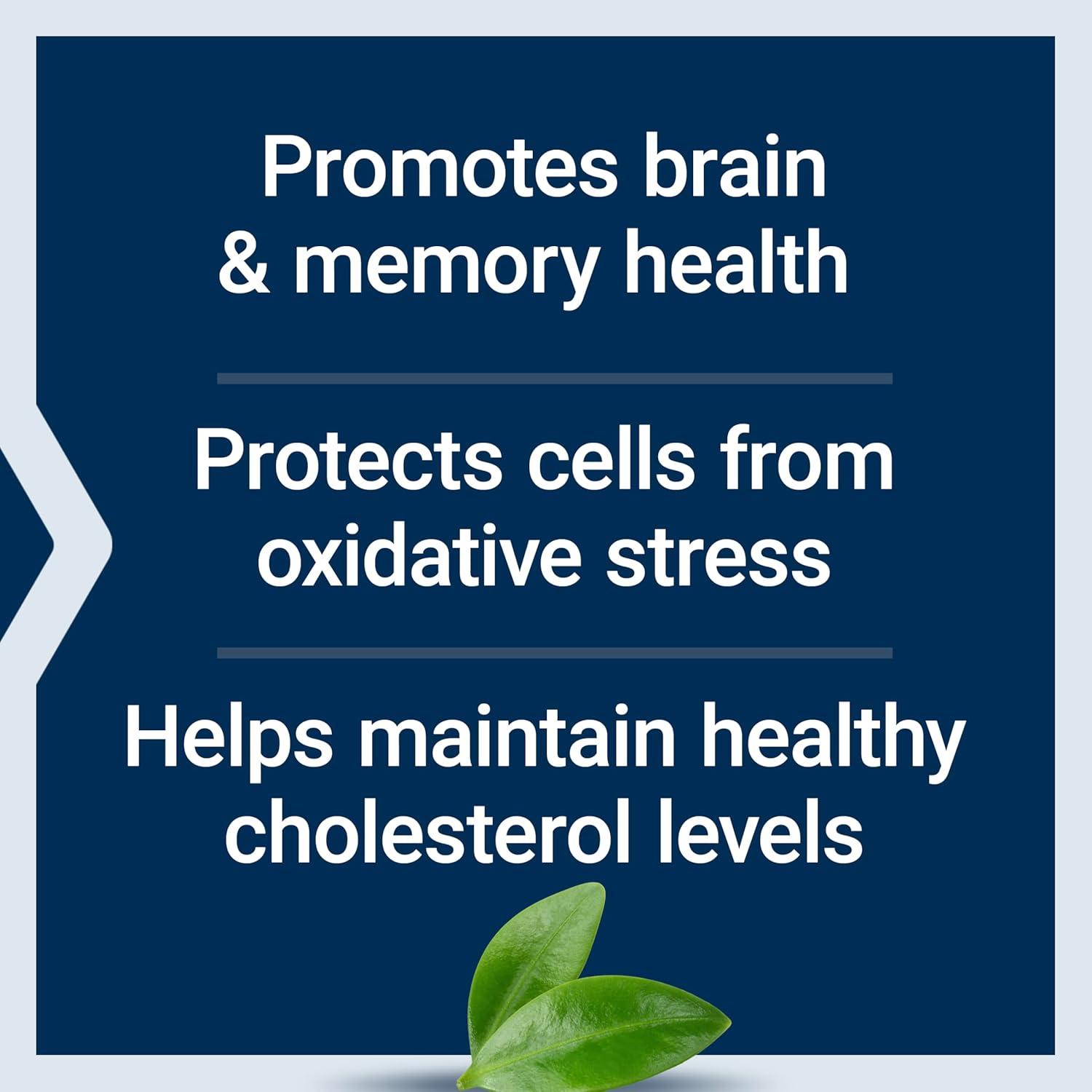 imageLife Extension Blueberry Extract Capsules supports cognitive amp memory health helps maintain alreadyhealthy cholesterol levels fights oxidative stress glutenfree nonGMO vegetarian 60 capsulesStandard Packaging