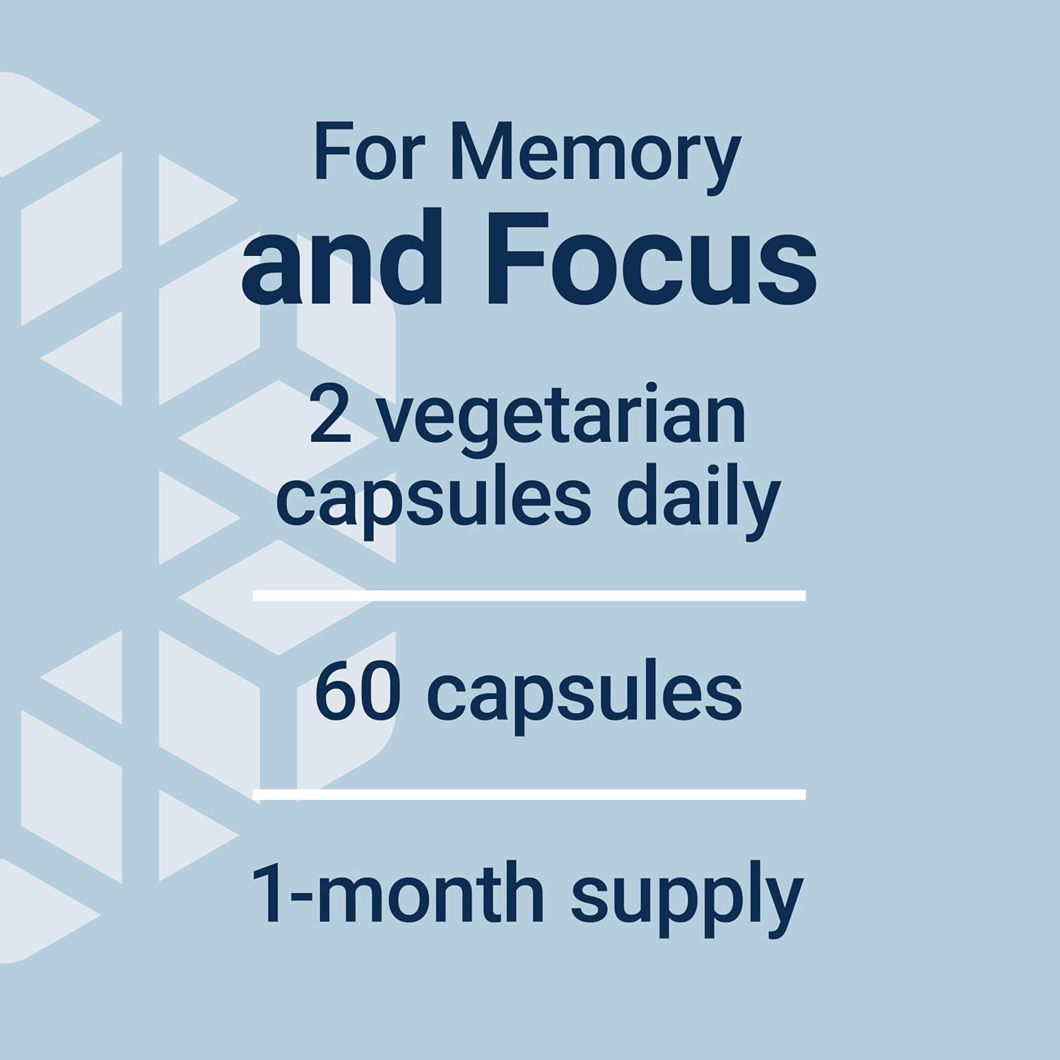 imageLife Extension Citicoline CDPCholine Citicoline Supplement for Brain amp Cognitive Health Focus Attention Memory Function NonGMO Gluten Free Vegetarian 60 Capsules