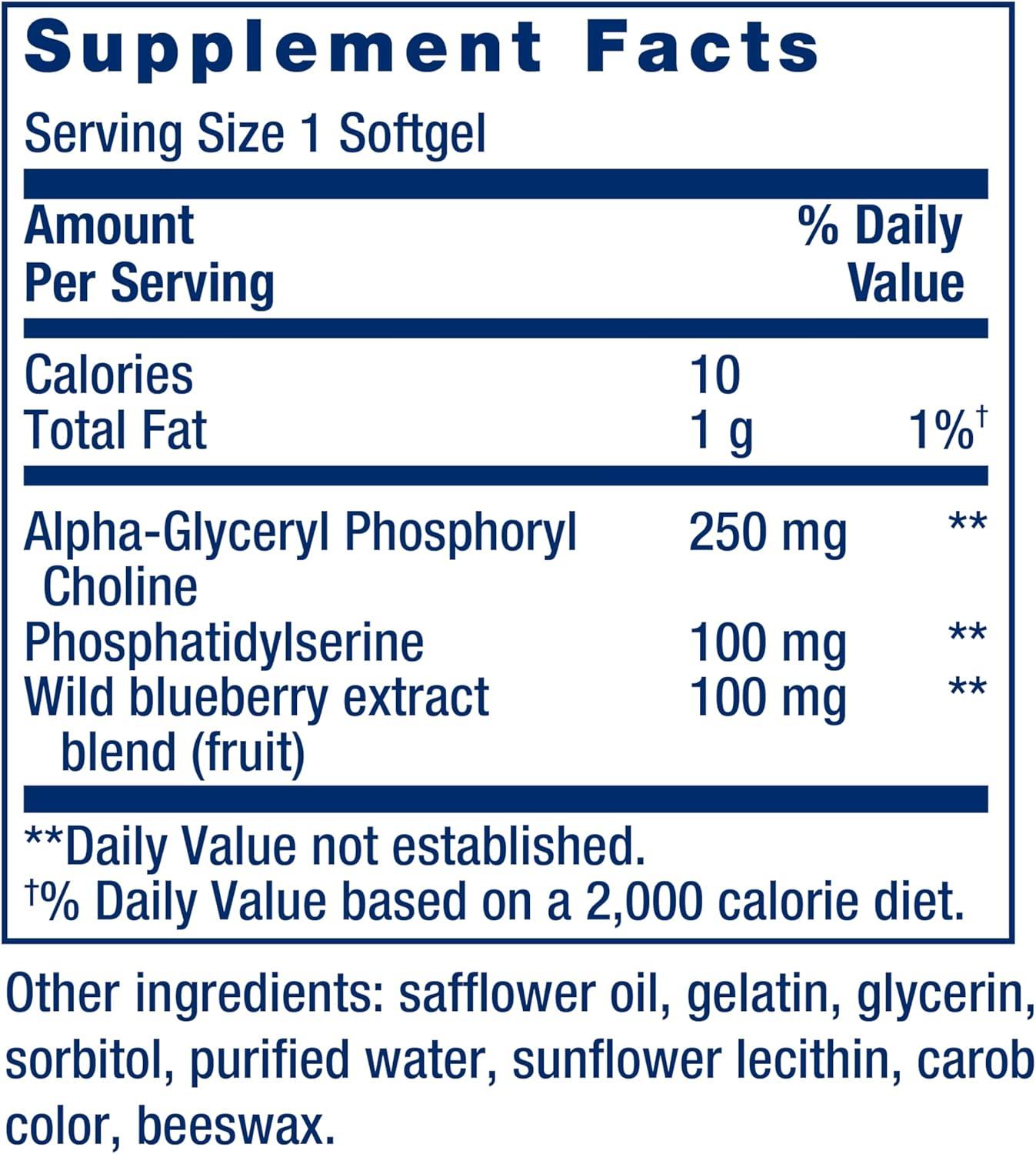 imageLife Extension Cognitex Basics 30 Softgels  MultiNutrient Formula for Brain Health Support Targeted Nutrition for Memory Focus Attention amp Overall Cognitive Performance  NonGMO GlutenFree