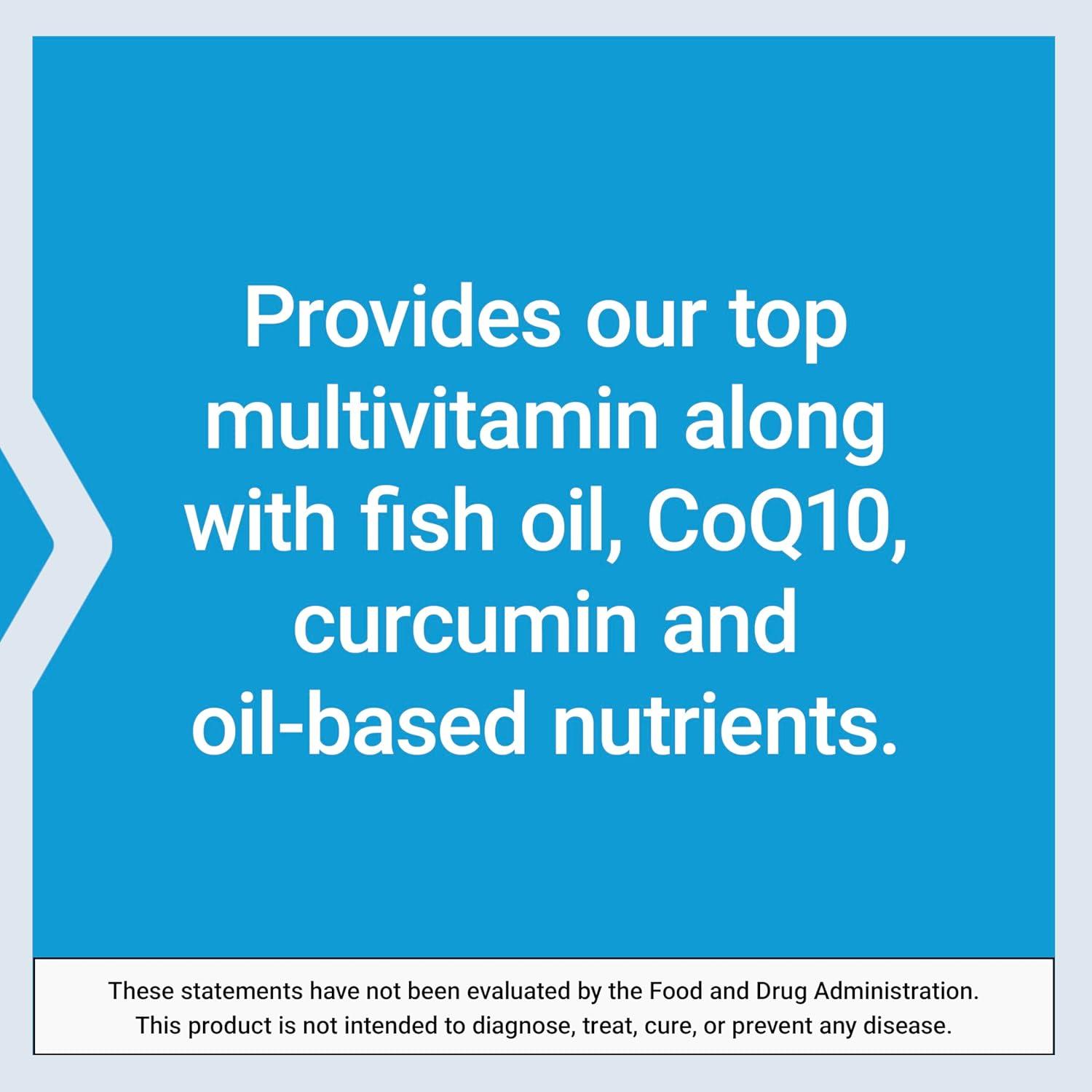 imageLife Extension Comprehensive Nutrient Packs Advanced Curcumin Fish Oil multivitamin CoQ10 multis and Supplements 30 onThego Packets GlutenFree NonGMO