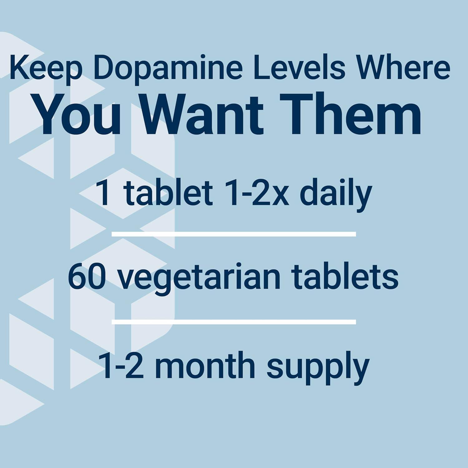 imageLife Extension DopaMind Dopamine Support Supplement Supports Cognitive Performance Healthy Dopamine Production GlutenFree NonGMO Vegetarian 60 Tablets