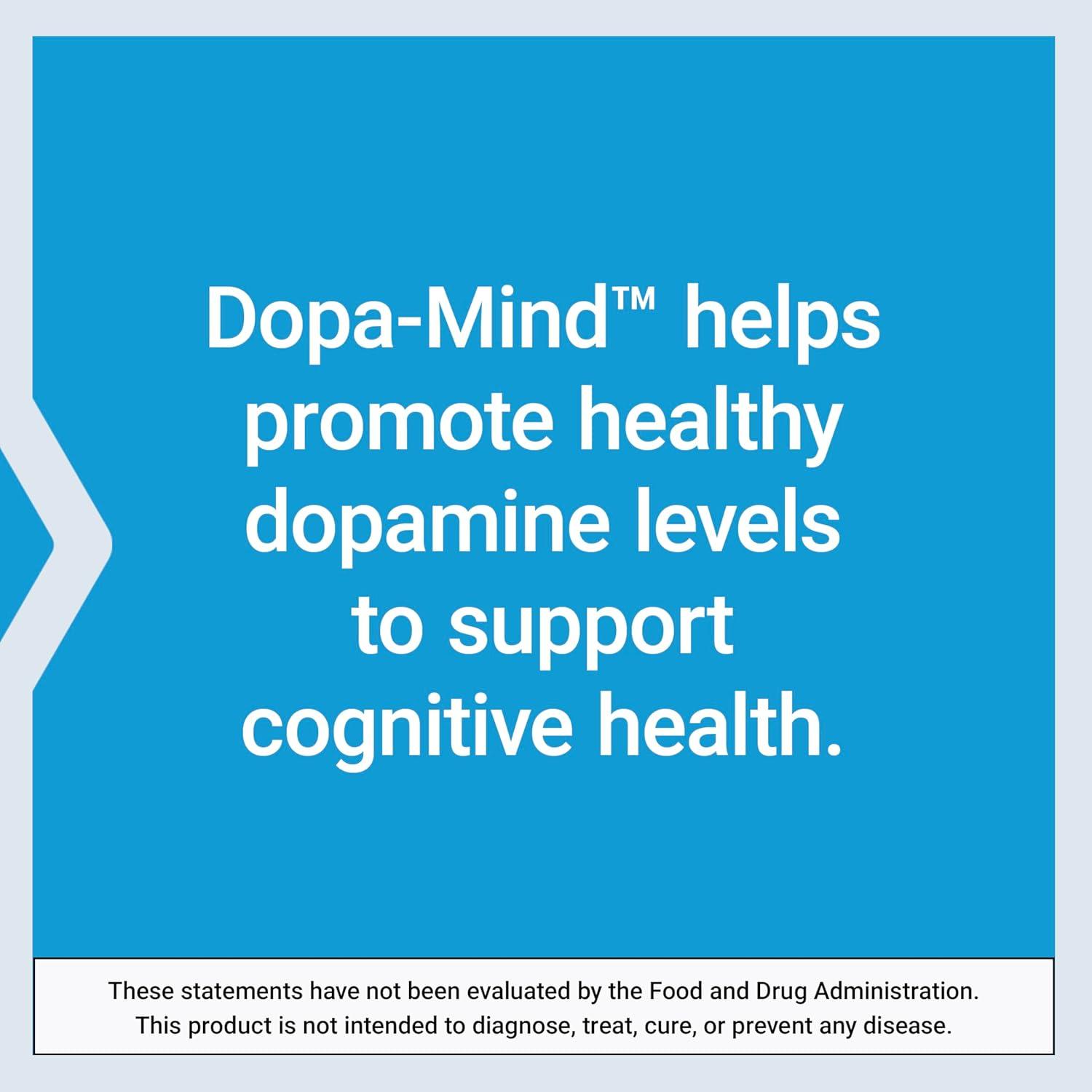imageLife Extension DopaMind Dopamine Support Supplement Supports Cognitive Performance Healthy Dopamine Production GlutenFree NonGMO Vegetarian 60 Tablets