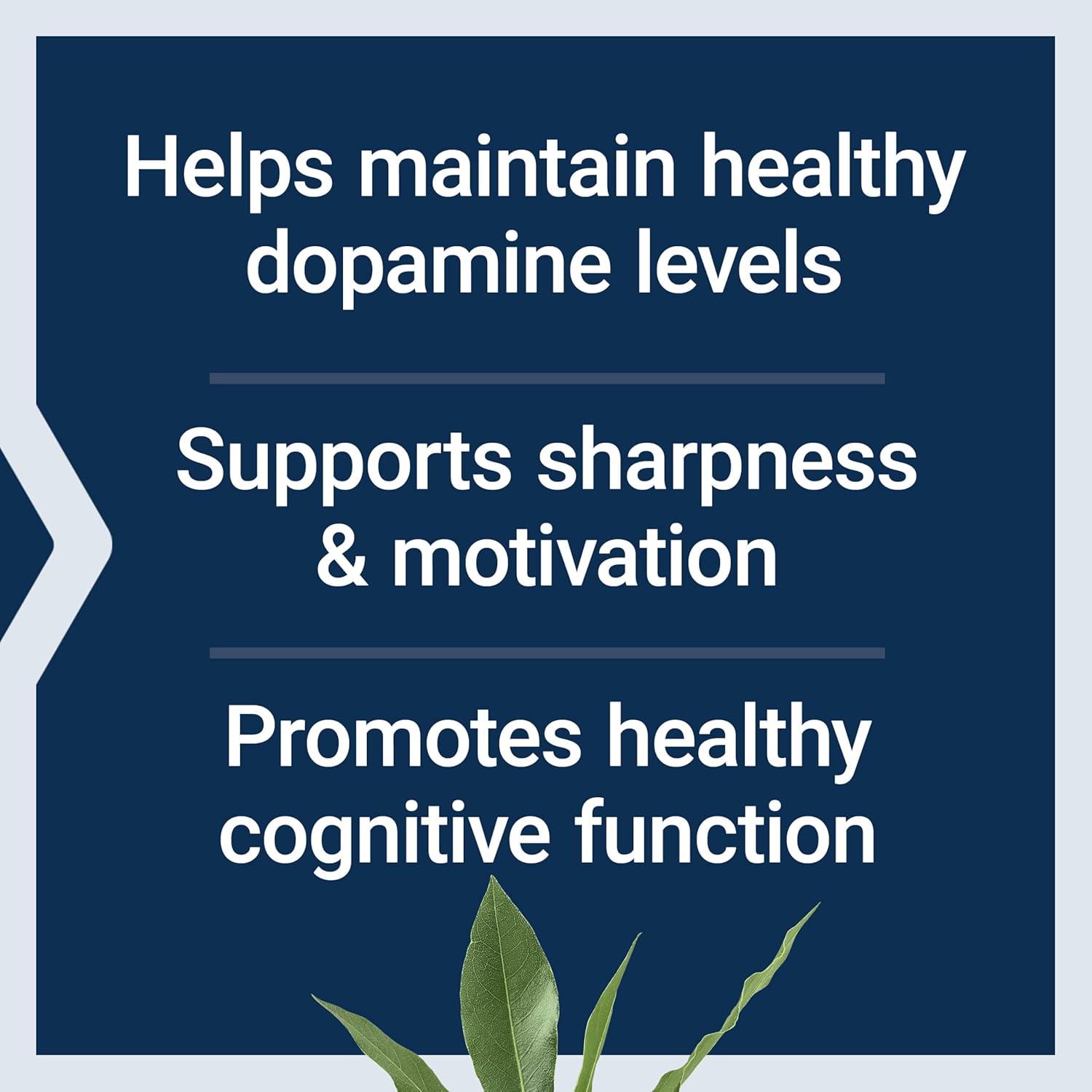 imageLife Extension Dopamine Advantage Cognitive Health Mental Sharpness Motivation Vitamin B12 phellodendron bark Powder Gluten Free NonGMO Vegetarian 30 Capsules30 Count Pack of 1