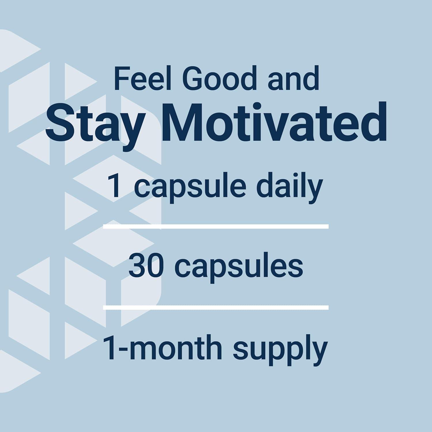 imageLife Extension Dopamine Advantage Cognitive Health Mental Sharpness Motivation Vitamin B12 phellodendron bark Powder Gluten Free NonGMO Vegetarian 30 Capsules30 Count Pack of 1