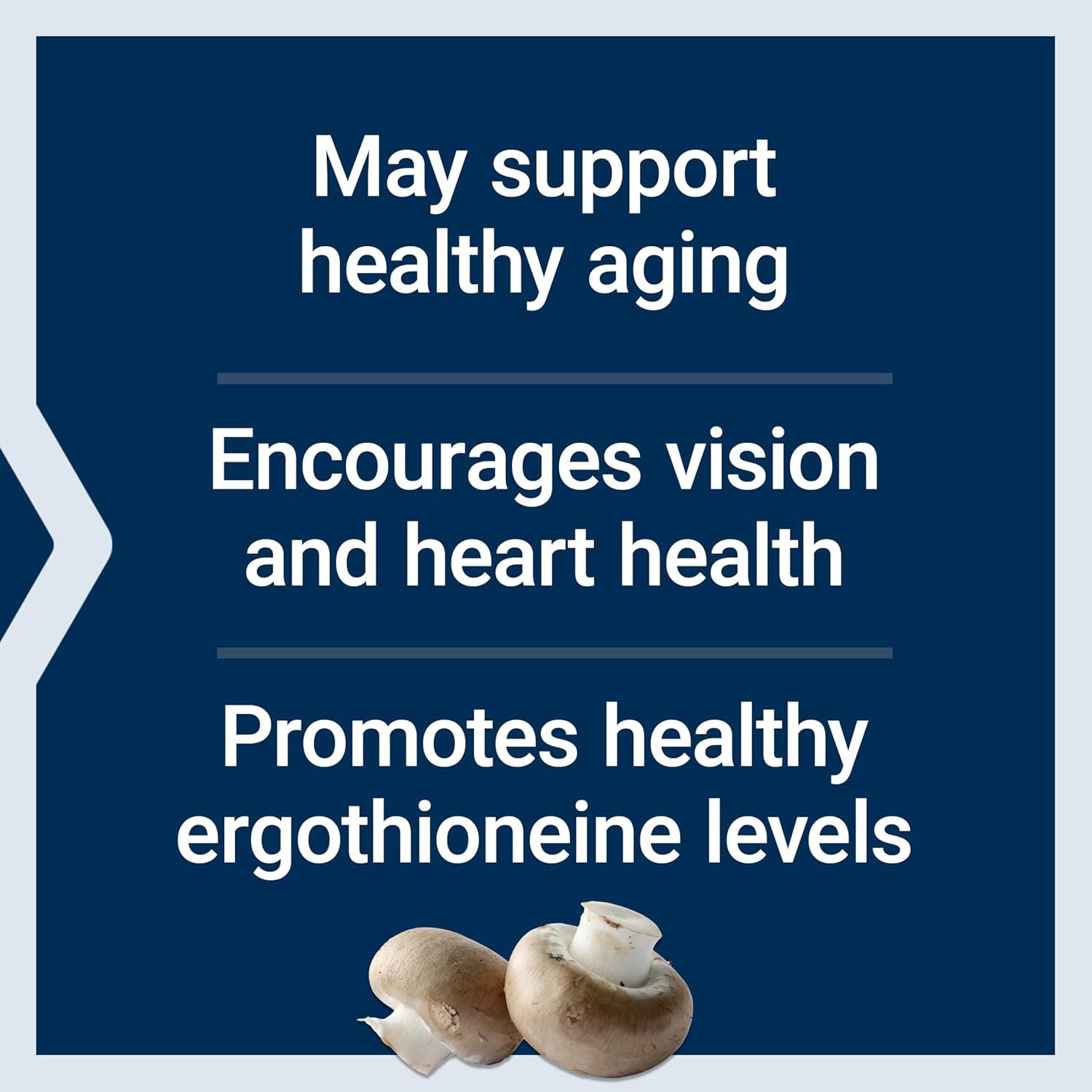 imageLife Extension Essential Youth LErgothioneine  Promotes Longevity amp Healthy Aging  GlutenFree  NonGMO  Vegetarian  5 mg  30 Vegetarian CapsulesNutritional Supplement