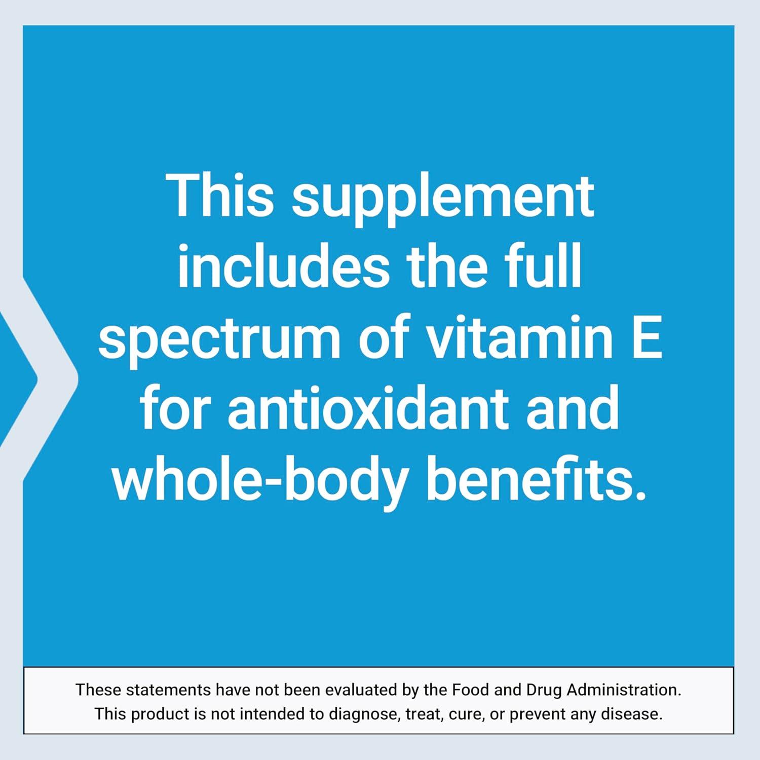 imageLife Extension Gamma E Mixed Tocopherols amp Tocotrienols  Complete Vitamin E Spectrum Antioxidant Protection  NonGMO GlutenFree  60 Softgels60 Count Pack of 1