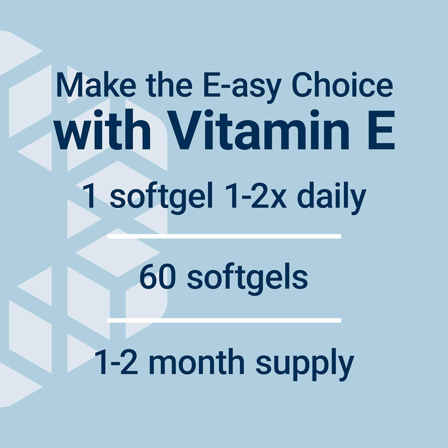 imageLife Extension Gamma E Mixed Tocopherols amp Tocotrienols  Complete Vitamin E Spectrum Antioxidant Protection  NonGMO GlutenFree  60 Softgels60 Count Pack of 1