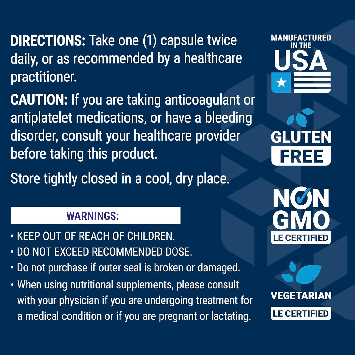 imageLife Extension Ginkgo Biloba Certified Extract 120 mg Helps Maintain Memory amp cognition GlutenFree NonGMO Vegetarian 365 Capsules