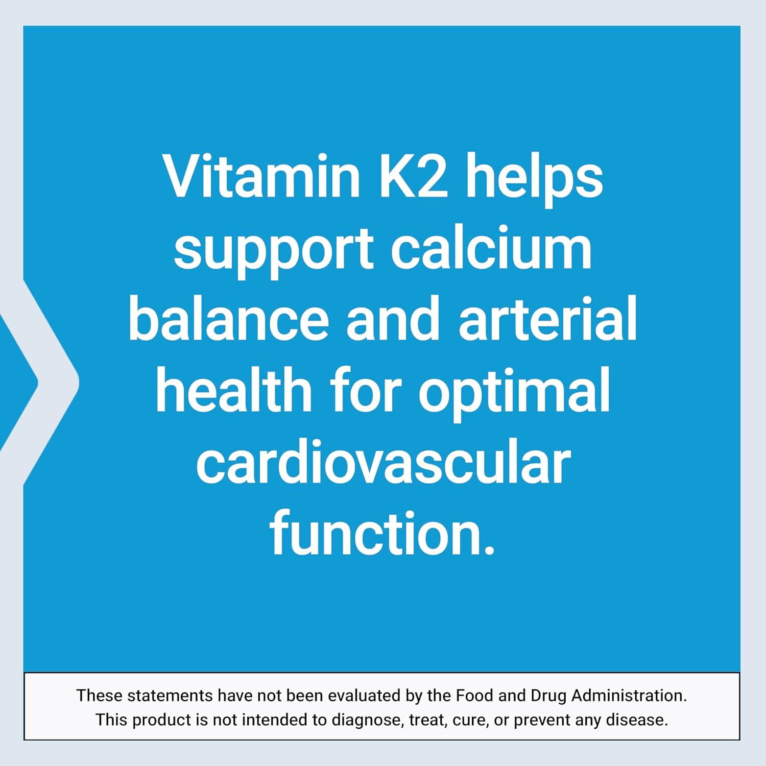 imageLife Extension Low Dose Vitamin K2  Supports Arterial Health  NonGMO GlutenFree  90 SoftgelsVitamin