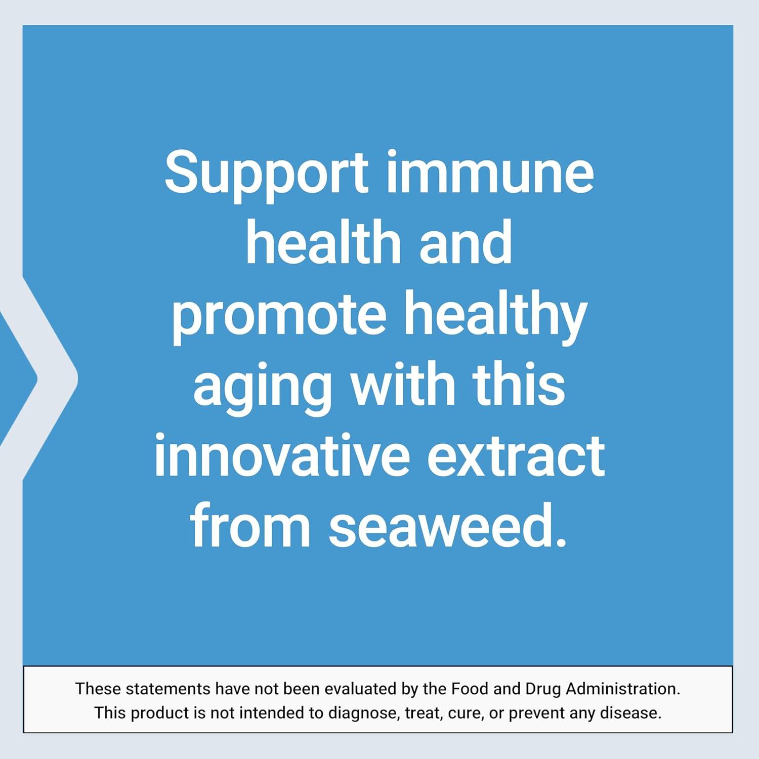 imageLife Extension Optimized Fucoidan with Maritech 926 Promotes Healthy Immune Function GlutenFree NonGMO Vegetarian 60 Capsules