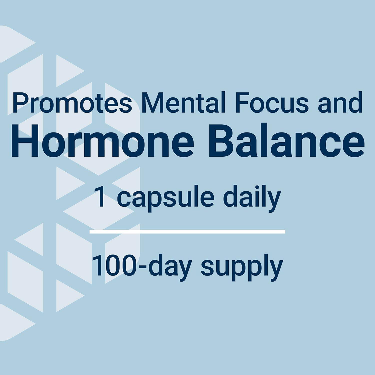 imageLife Extension Pregnenolone  Hormone Balance Supplement for Healthy Hormone Levels 100 mg  Hormone Balance Memory Focus Cognitive Health  GlutenFree NonGMO 100 Capsules100 Count Pack of 1