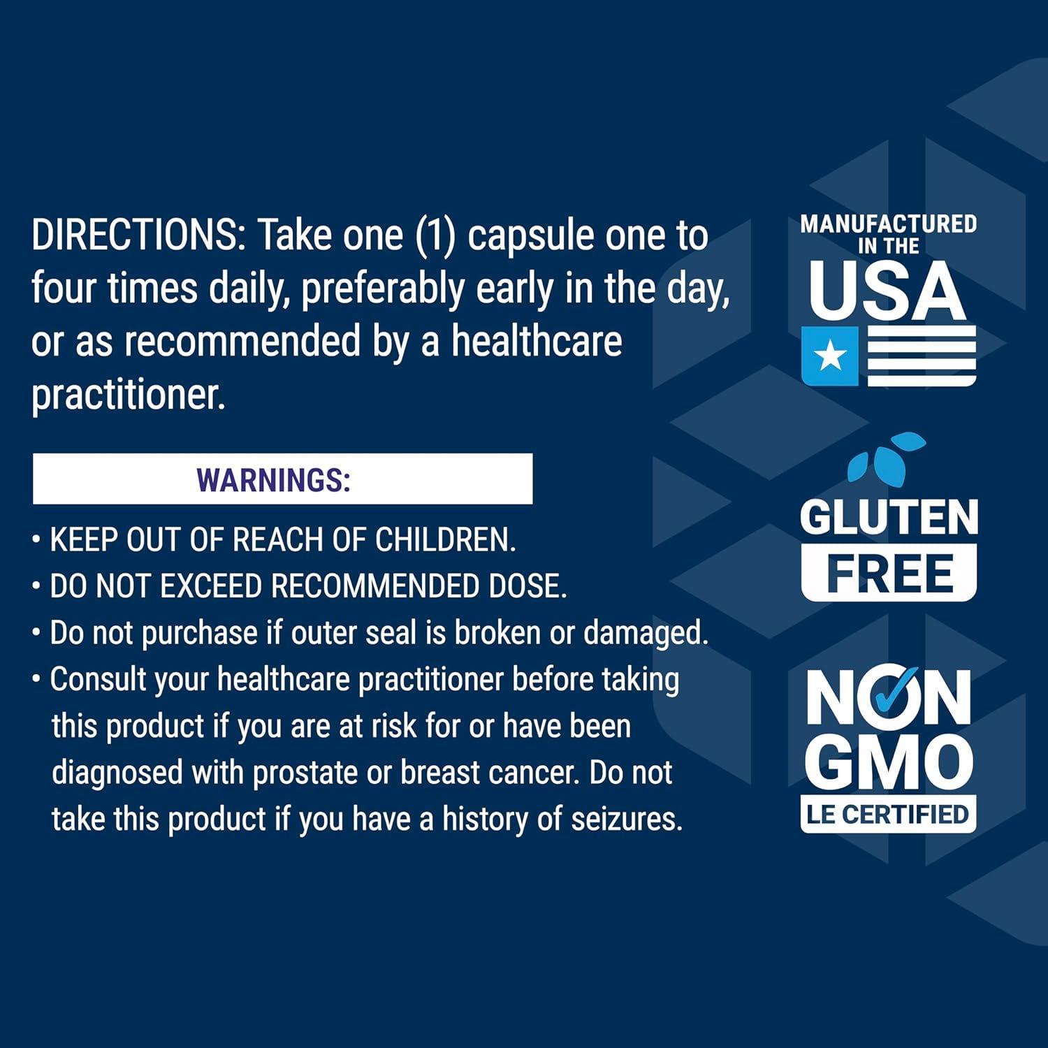 imageLife Extension Pregnenolone neurohormone Promotes Memory Health and Brain Plasticity GlutenFree NonGMO 100 Capsules100 Count Pack of 1