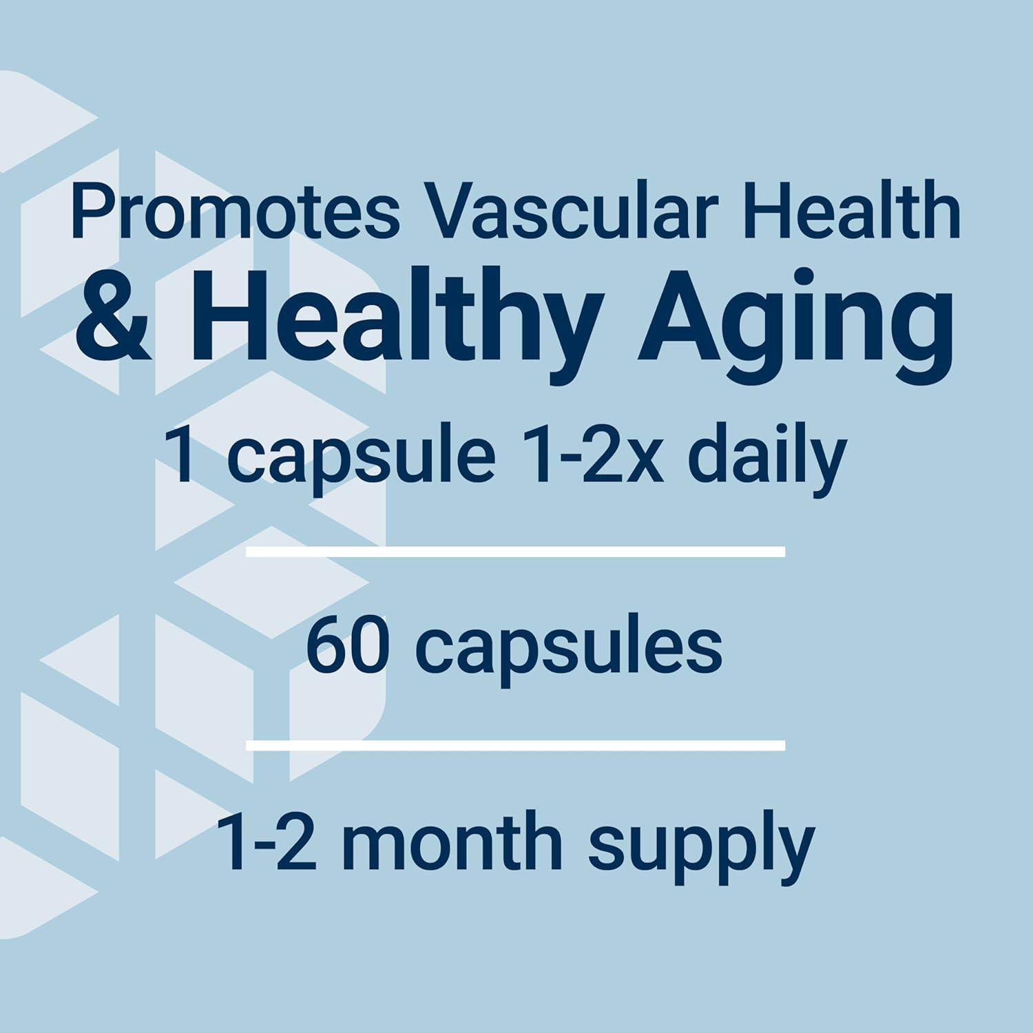 imageLife Extension Pycnogenol  French Maritime Pine Bark Extract  Scientifically Studied Healthy Aging amp Vascular Health Supplement  NonGMO GlutenFree Vegetarian  60 Capsules60 Count Pack of 1