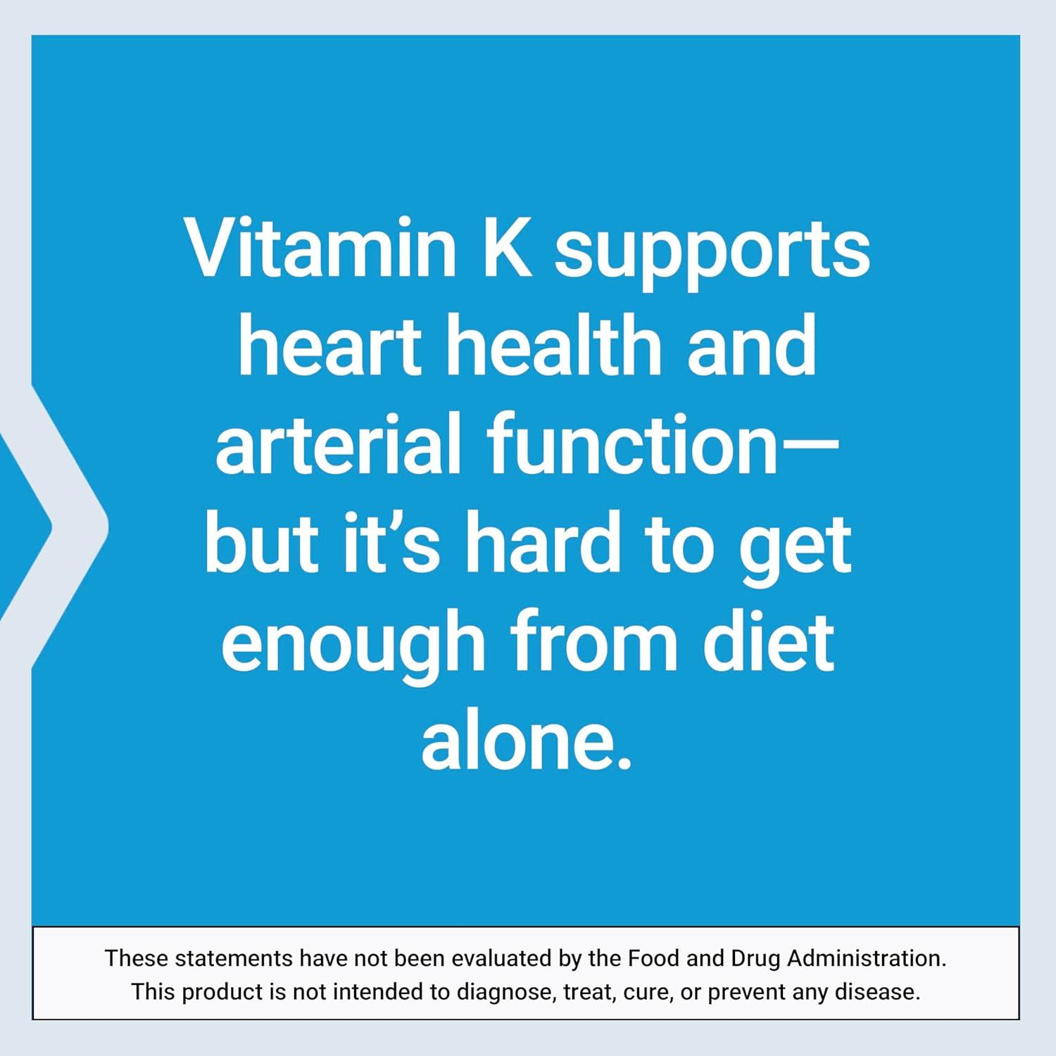 imageLife Extension Super K Vitamin K1 Vitamin K2 mk7 Vitamin K2 mk4 Heart Health arterial Health Calcium Balance 3Month Supply GlutenFree 1 Daily NonGMO 90 softgelsUnflavored