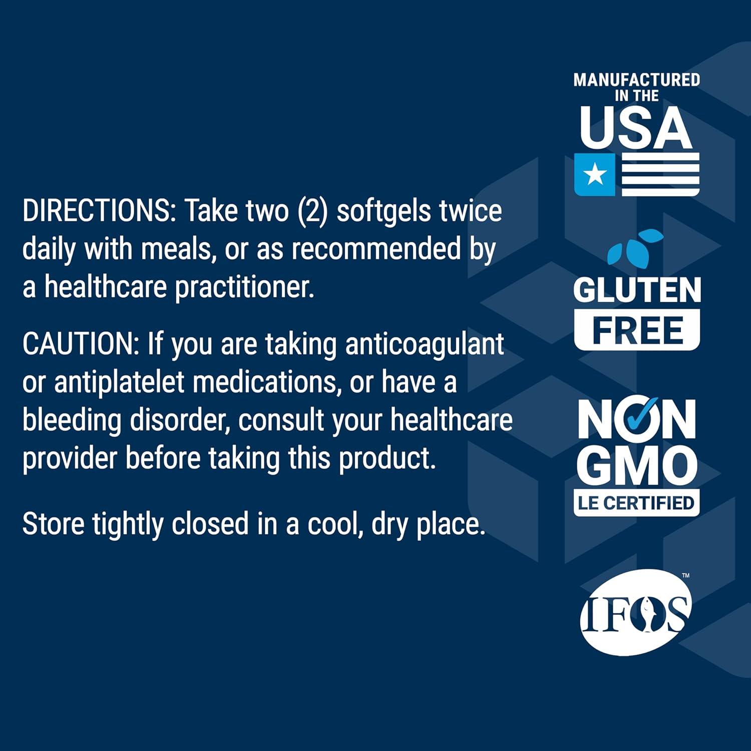 imageLife Extension Super Omega3 EPADHA Fish Oil Sesame Lignans amp Olive Extract  Heart Health Brain Health Inflammation Health Support GlutenFree EntericCoated NonGMO 120 Softgels60 Count Pack of 1