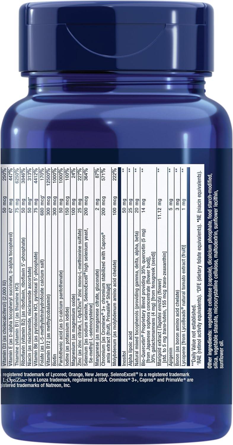 imageLife Extension TwoPerDay Multivitamin  Packed with Over 25 Vitamins Minerals amp Extracts Vitamins B6 C D  Zinc  TwoMonth Supply  NonGMO GlutenFree  120 TabletsUnflavored
