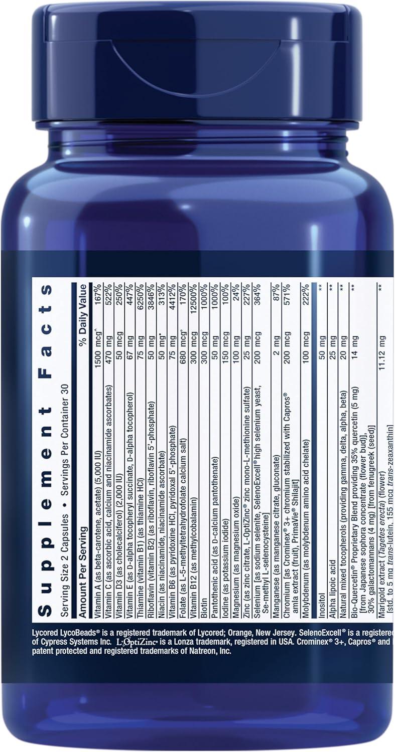 imageLife Extension TwoPerDay Multivitamin  Packed with Over 25 Vitamins Minerals amp Extracts Vitamins B6 C D  Zinc  TwoMonth Supply  NonGMO GlutenFree  120 TabletsUnflavored