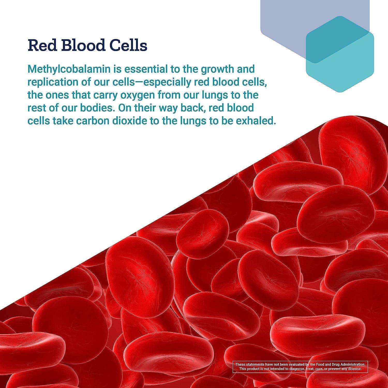 imageLife Extension Vitamin B12 Methylcobalamin Nerve Health Supplement Cognitive Support Energy Vitamin methylcobalamin B12 5 mg QuickDissolving GlutenFree NonGMO Vegetarian 60 lozenges100 Count Pack of 2
