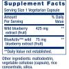 Life Extension Blueberry Extract Capsules, supports cognitive & memory health, helps maintain already-healthy cholesterol levels, fights oxidative stress, gluten-free, non-GMO, vegetarian, 60 capsules(Standard Packaging)