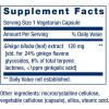 Life Extension Ginkgo Biloba Certified Extract™, 120 mg, Helps Maintain Memory & cognition, Gluten-Free, Non-GMO, Vegetarian, 365 Capsules