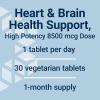Life Extension High Potency Optimized Folate – L-methylfolate – Folic Acid, 8500 mcg DFE – Heart & Brain Support, Healthy Homocysteine Levels – Gluten-Free, Non-GMO, Vegetarian – 30 Tablets