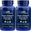 Life Extension Super Omega-3 EPA/DHA Fish Oil, Sesame Lignans & Olive Extract – Heart Health, Brain Health, Inflammation Health Support, Gluten-Free, Enteric-Coated, Non-GMO, 120 Softgels(360 Count (Pack of 2))